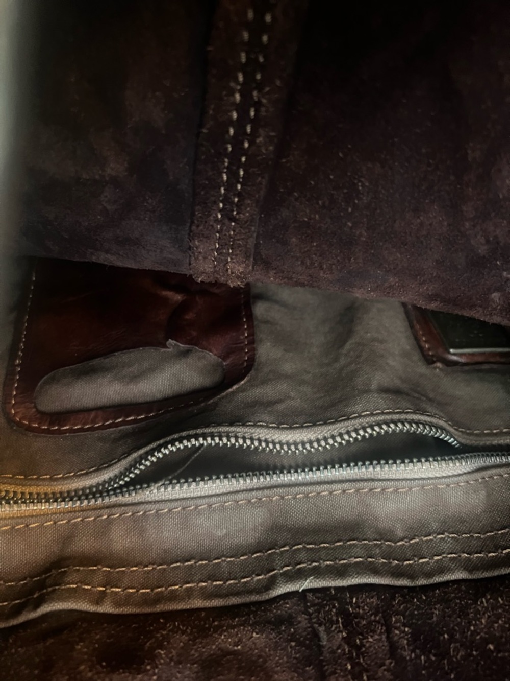 Campomaggi Metallic Gold Leather Tote, Handcrafted in Italy - Picture 9 of 15